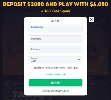 BitStarz Login and Registration in Australia.